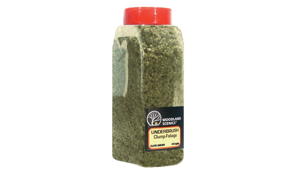 Woodland Scenics WFC1634 Olive Green Underbush - Zarośla zielone – Bild 3