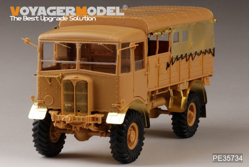 Maquette Voyager PE35734 Camion AEC Matador britannique de la Seconde Guerre mondiale, première version, pour AFV 35236, échelle 1/35  – image 3