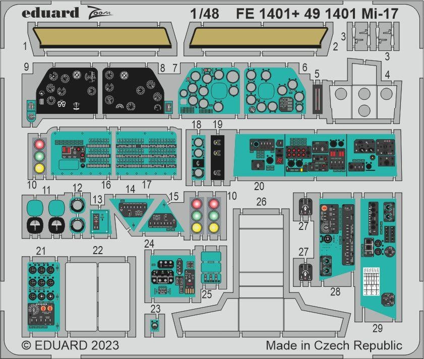 Eduard BIG49396 Mi-17 TRUMPETER 1/48 – image 5