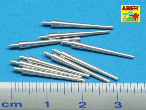 Aber 350L-19 Set of 9 pcs 203 mm barrels for New Orleans type 1/350 – imagen 2
