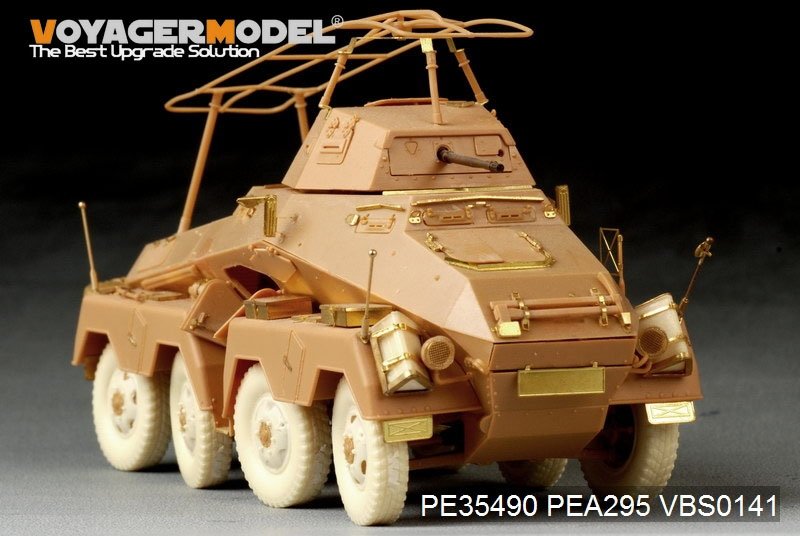 Voyager Model PE35490 WWII German Sd.Kfz.232 8 ROD early version for AFV 35232 1/35 – imagen 8