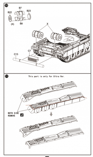 Modelcollect UA72193 Soviet T-80 Main Battle Tank 1970S-1990S N in1 1/72 – Bild 13