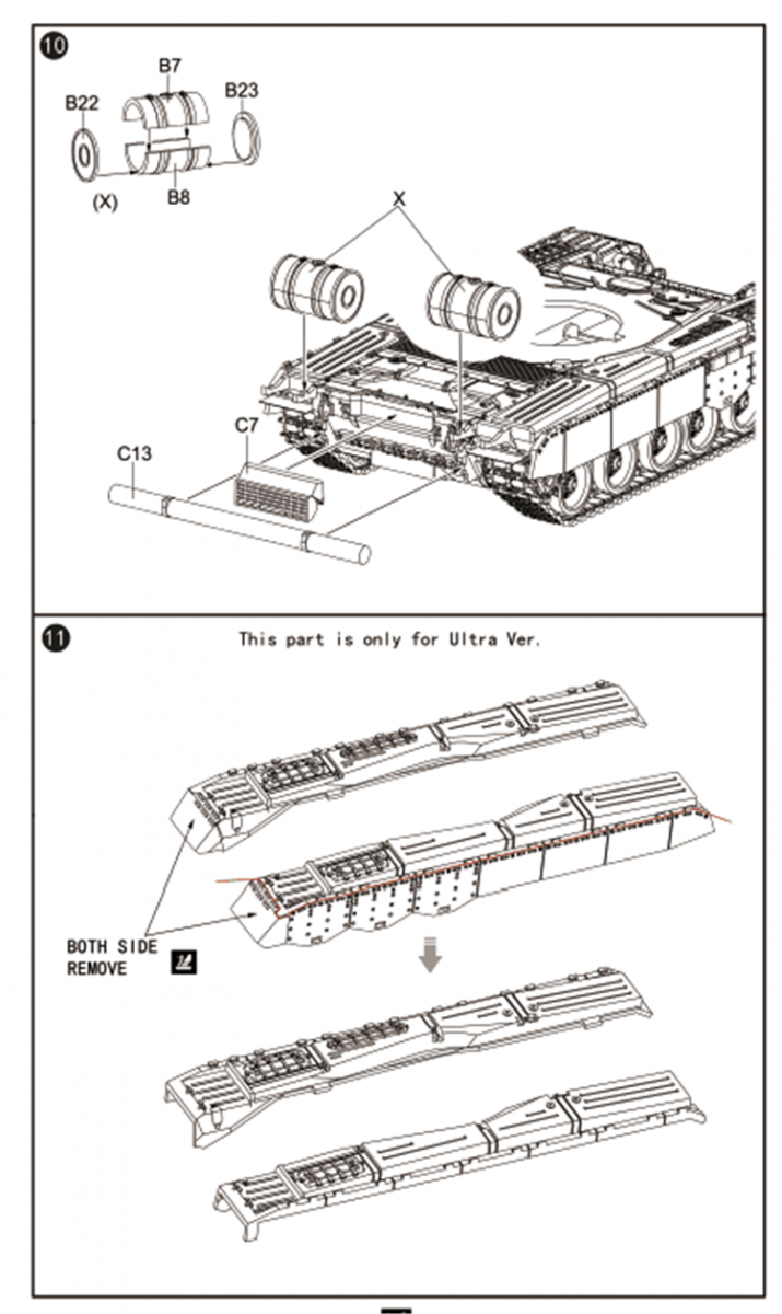 Modelcollect UA72193 Soviet T-80 Main Battle Tank 1970S-1990S N in1 1/72 – Bild 13