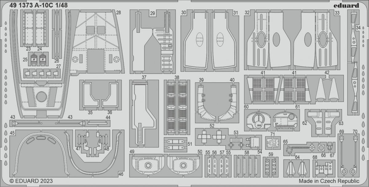 Eduard 491373 A-10C ACADEMY 1/48 – zdjęcie 2