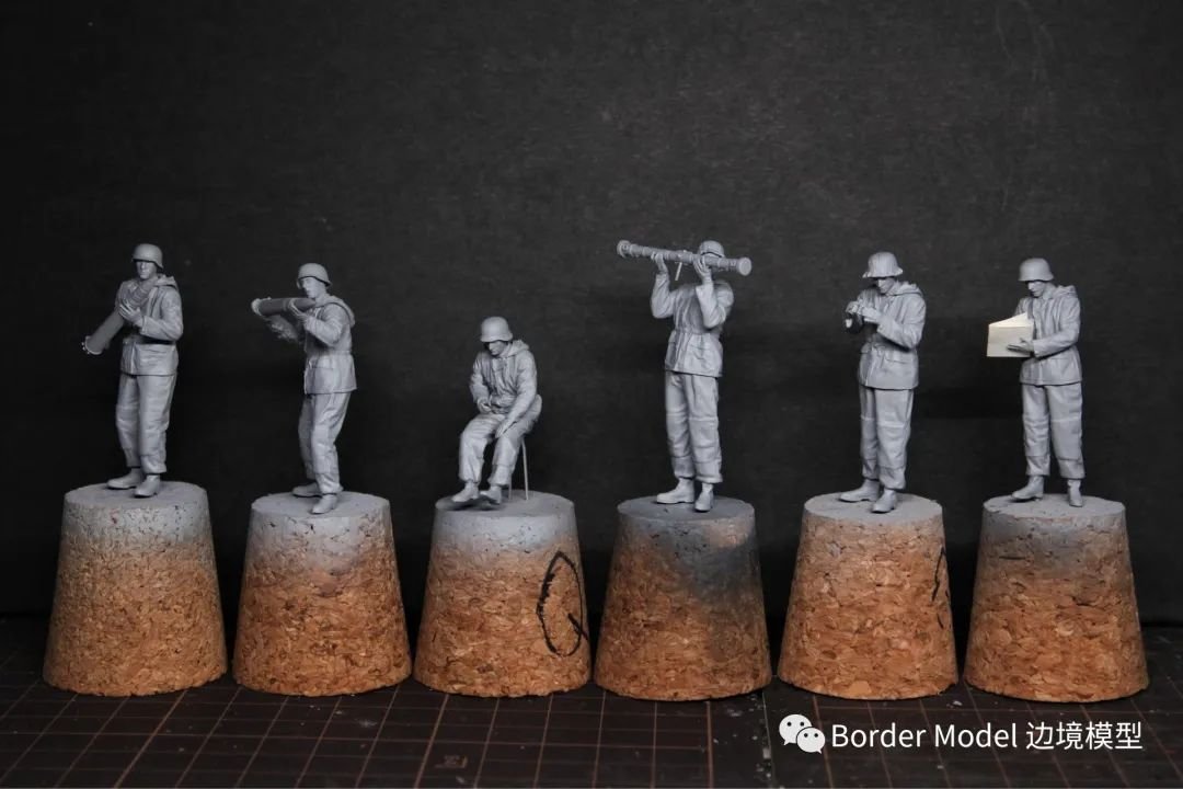 Border Model BT-013 German 88mm Gun Flak36 w/6 anti-aircraft artillery crew members 1/35 – Bild 3