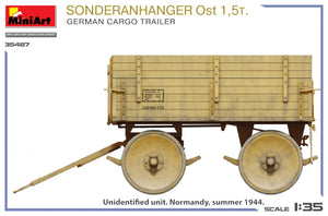 MiniArt 35487 Sonderanhanger 0st 1,5T. German Cargo Trailer 1/35 – Bild 6