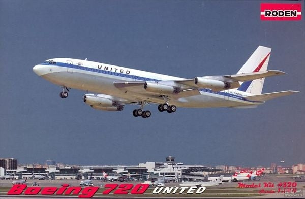 Roden 320 BOEING 720 UNITED 1/144