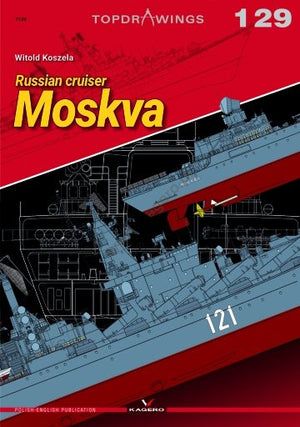 Kagero 7129 Russian Cruiser Moskva EN/PL