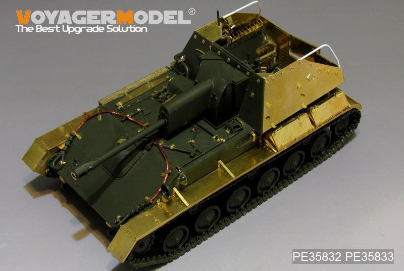 Voyager Model PE35832 WWII Russian SU-76 Self-Propeller Gun basic (For TAMIYA 35349) 1/35 – imagen 5