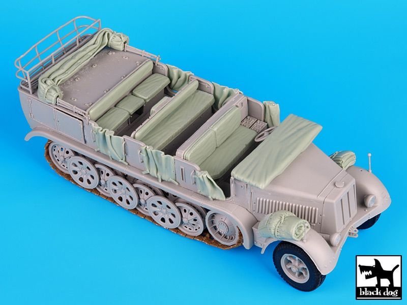 Black Dog T35073 Sd.Kfz 7 accessories set 1/35 – Bild 2