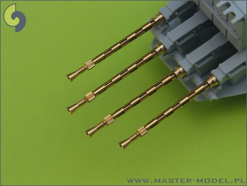 Master AM-24-001 British Mk 2 Browning .303 caliber (7,7mm) (4pcs) 1/24 – immagine 3