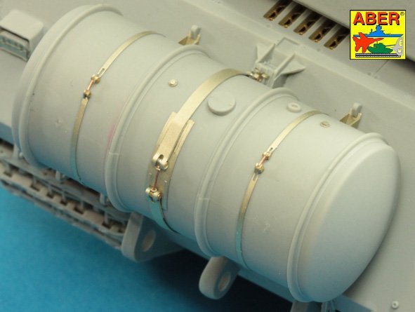 Aber 35L-225 Set of barrels for German Heavy Tank MAUS 1/35 – immagine 6
