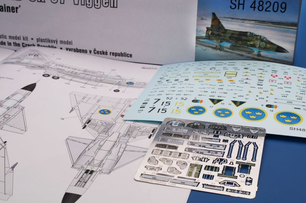 Special Hobby 48209 Saab SK-37 Viggen Trainer 1/48 – imagen 3
