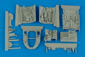 Aires 2150 A6M5 Zero Fighter cockpit set 1/32 TAMIYA