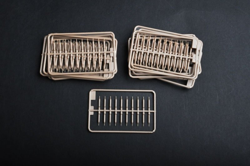Trumpeter 02055 Strv103 early Workable Track links 1/35 – immagine 6