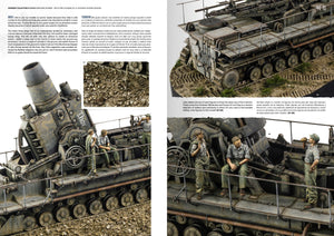 AK Interactive AK4907 WORN ART COLLECTION ISSUE 05 – GERMAN ARTILLERY - Bilingual English/Spanish – immagine 7