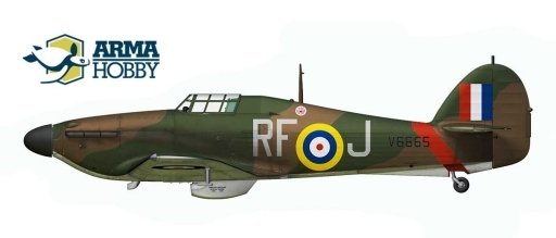 Arma Hobby 70023 Hurricane Mk I - Bataille d&amp;#39;Angleterre - Édition limitée 1/72 – image 4