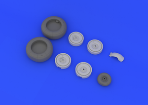 Eduard 632024 Ju 88 wheels late 1/32 (Revell) – immagine 6
