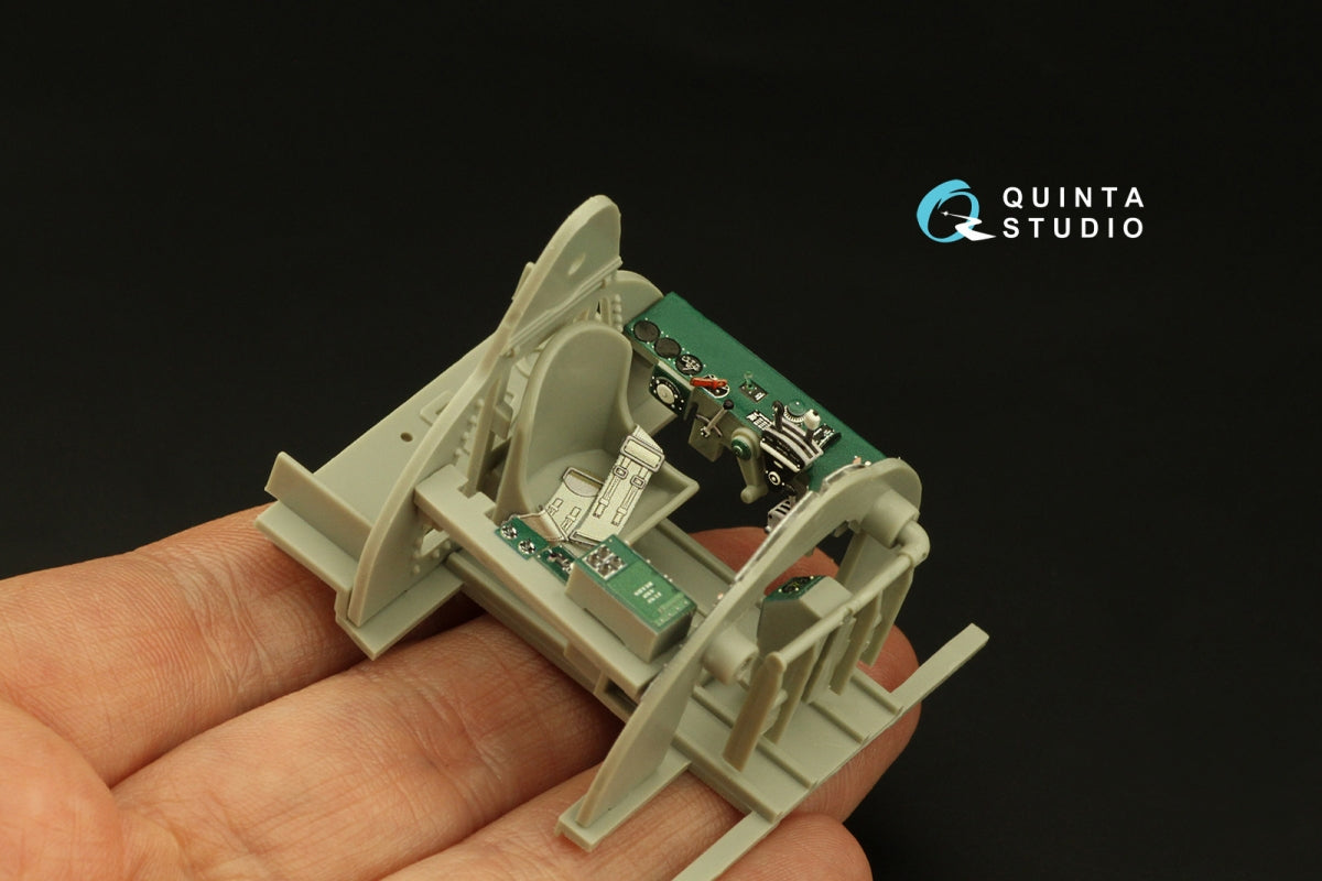 Quinta Studio QD32186 F4F-3 Wildcat 3D-Printed coloured Interior on decal paper (Trumpeter) 1/32 – imagen 7
