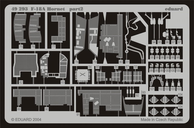 Eduard 49293 F-18A 1/48 Hasegawa – imagen 3