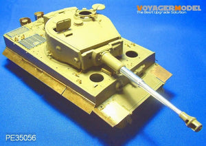 Maquette Voyager PE35056 Tiger I Seconde Guerre mondiale, version tardive en photodécoupe (AVF Club 35079), échelle 1/35 – image 3