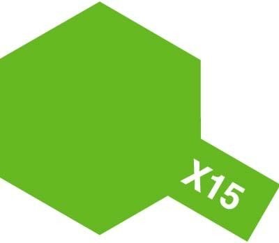 Tamiya X-15 Light Green (81515) Acrylic paint 10ml – Bild 2