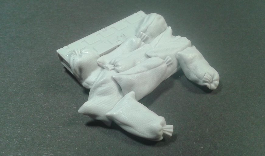 Panzer Art RE35-571 Sandbags armor for Humber MkIII AC 1/35 – imagen 2