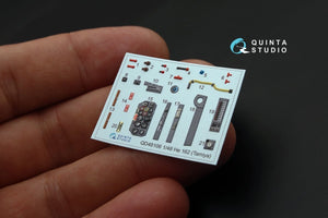 Quinta Studio QD48106 He-162 3D-Printed &amp;amp; colored Interior on decal paper (for Tamiya kit) 1/48 – image 4