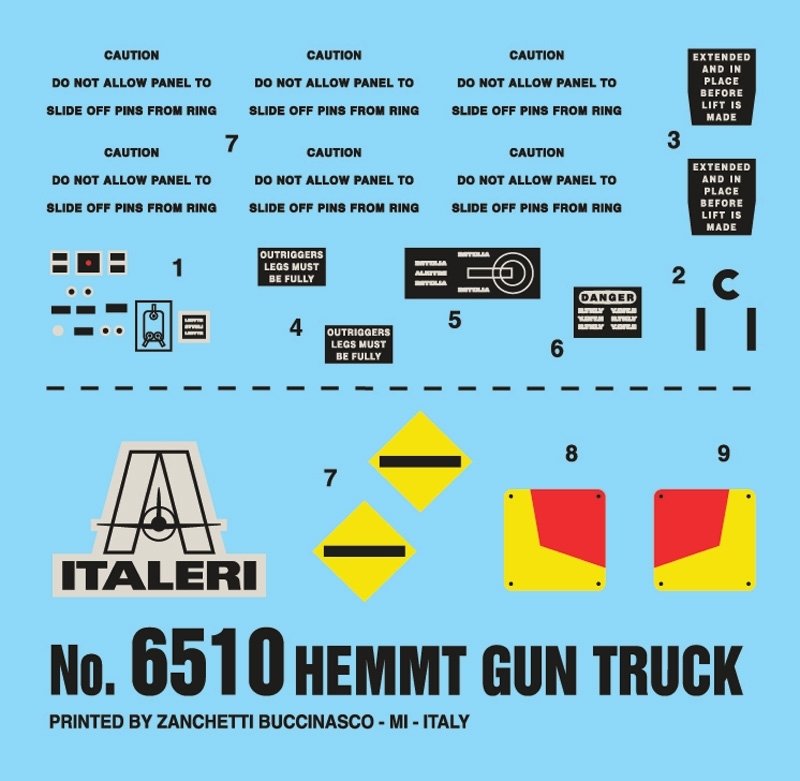 Italeri 6510 HEMTT Gun Truck 1/35 – imagen 4