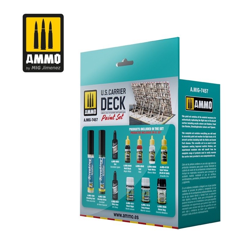 AMMO of Mig Jimenez 7457 U.S. Carrier Deck Paint Super Pack Set – Bild 4