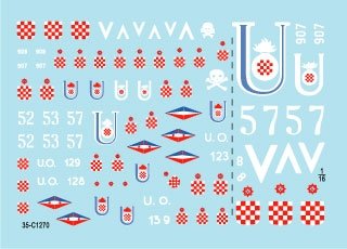 Star Decals 35-C1270 Balkan WW2 # 1 1/35 – Bild 3