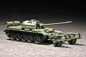 Trumpeter 07283 T-55 with KMT-5 1/72