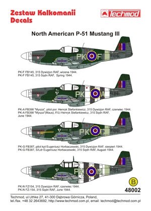 Techmod 48002 - North American P-51 Mustang III 1/48 – image 2