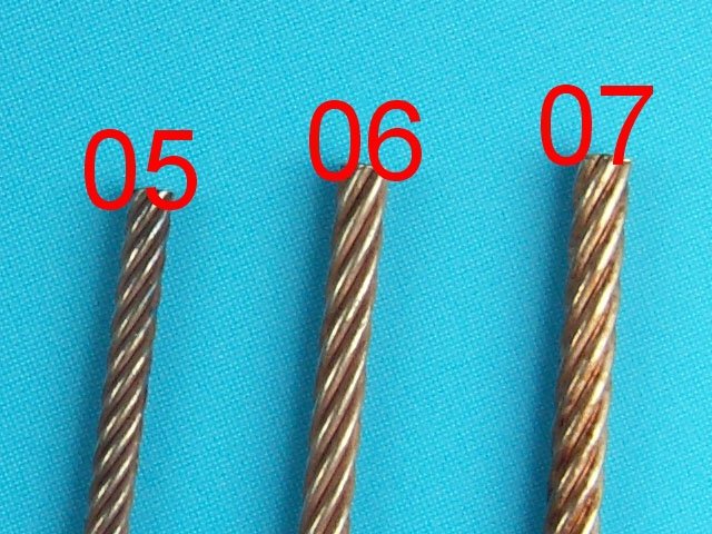 Eureka XXL LH-05 1.25mm x 50cm Metal wire rope, linka holownicza – imagen 2
