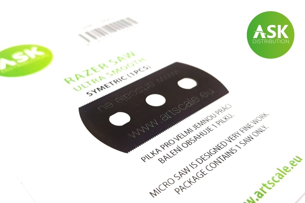 ASK T0008 Razer Saw: ultra smooth symetric (5 pcs) 70/70 teeth