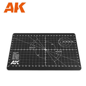 AK Interactive AK9313 DOUBLE SIDE CUTTING MAT (A5) – immagine 4