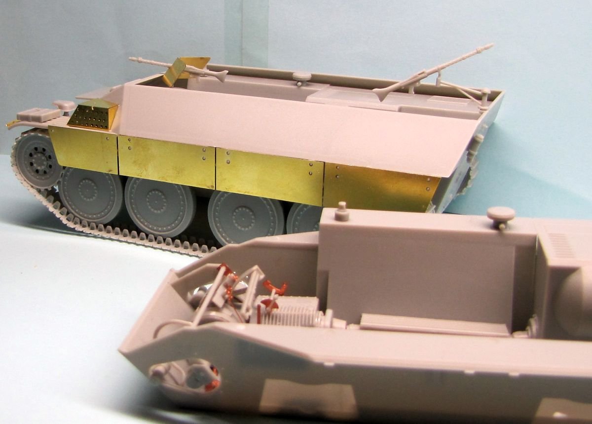 Thunder Model 35104 German Gepanzerter Mannschaftstransportwagen Katzchen 1/35 – Bild 4