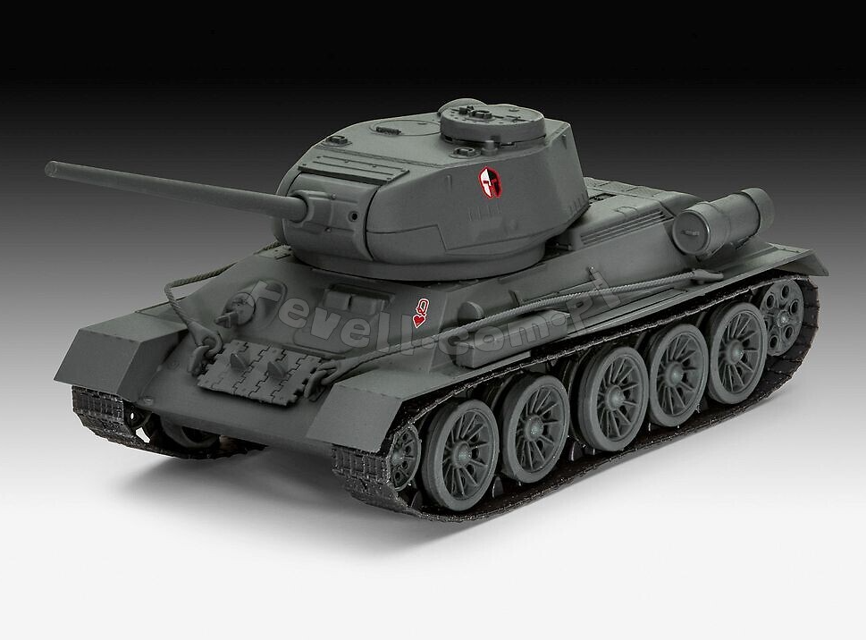 Revell 03510 T-34 &amp;quot;Easy Click&amp;quot; World of Tanks 1/72 – imagen 2