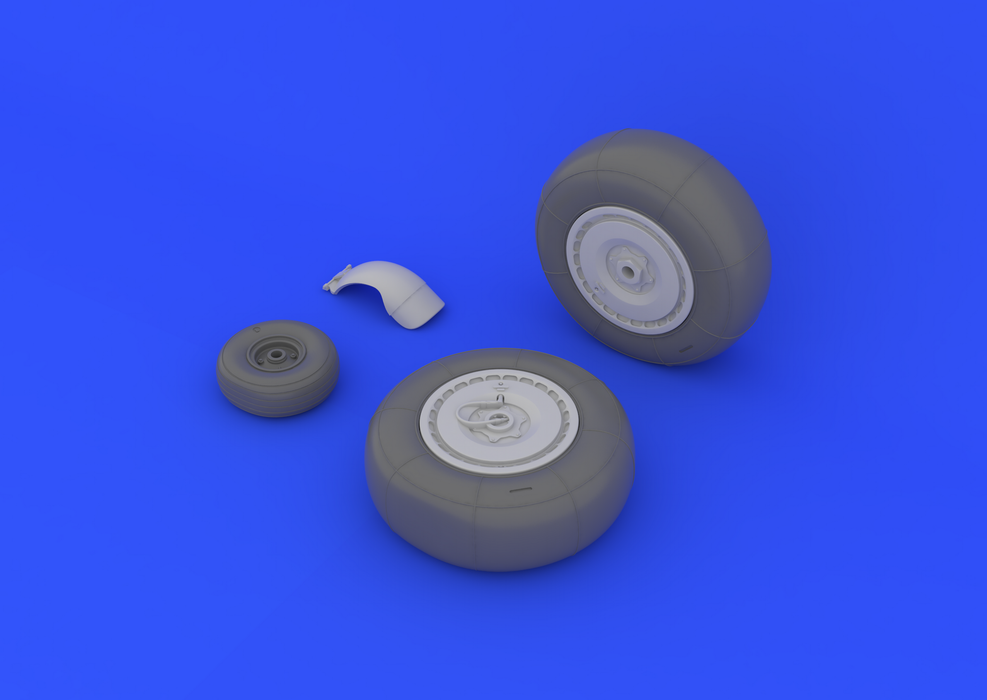 Eduard 632024 Ju 88 wheels late 1/32 (Revell) – immagine 5