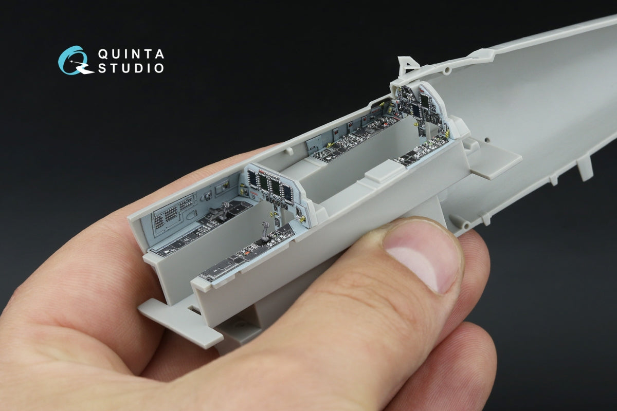 Quinta Studio QD48596 F-15E 3D-Printed &amp;amp; coloured Interior on decal paper (Hasegawa) 1/48 – imagen 5