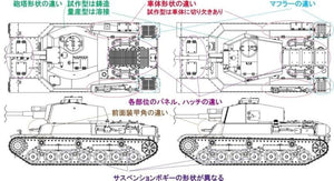 Fine Molds FM32 IJA Medium Tank Type 4 Chi-To Prototype Ver. 1/35 – zdjęcie 6