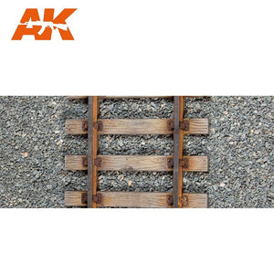 AK Interactive AK8072 RAILROAD BALLAST / Podsypka kolejowa – imagen 3