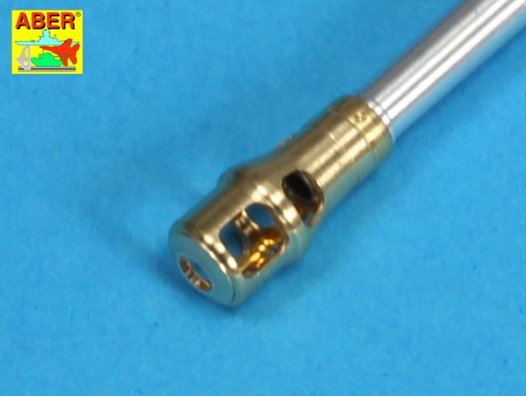 Aber 35L-036n German 7,5cmKwK42L/70 gun barrel with muzzle brake for Panther Ausf. G Late 1/35 – imagen 4