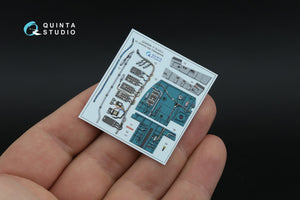 Intérieur imprimé en 3D et coloré sur papier décalcomanie (Hasegawa) Quinta Studio QD48598 F-15A/F-15C Early/F-15J Early (Hasegawa) 1/48 – image 6