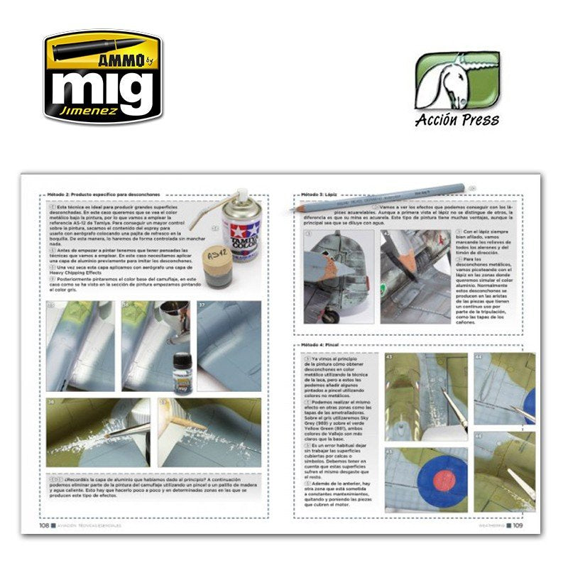AMMO de Mig Jimenez EURO0014 ESSENTIELS DE MODÉLISATION D&amp;#39;AVIONS (Anglais) – image 10