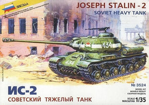 Zvezda 3524 Soviet Heavy Tank IS-2 1/35