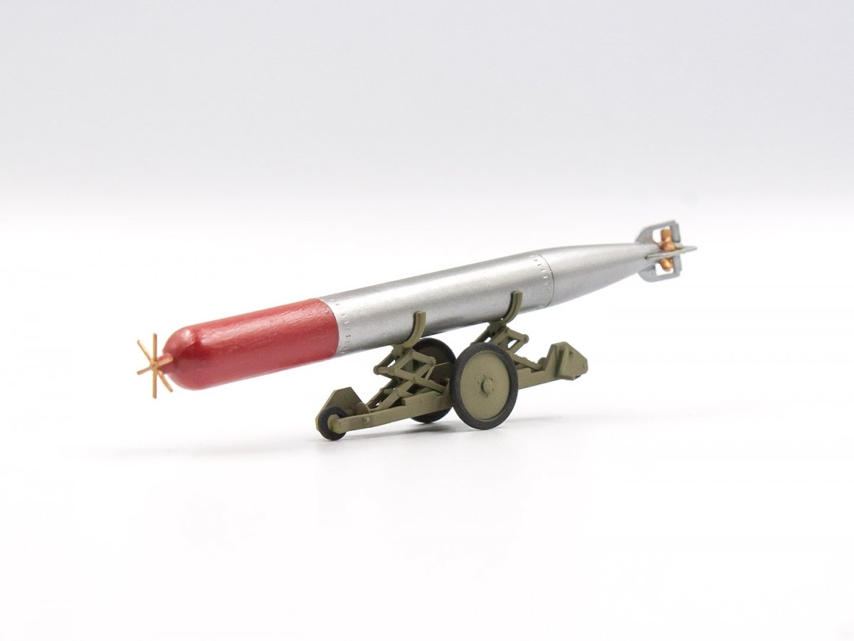 ICM 48405 WWII British Torpedo Trailer 1/48 – zdjęcie 5