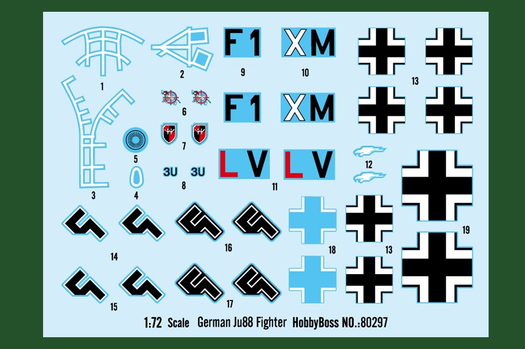 Hobby Boss 80297 German Ju88 1/72 – zdjęcie 3