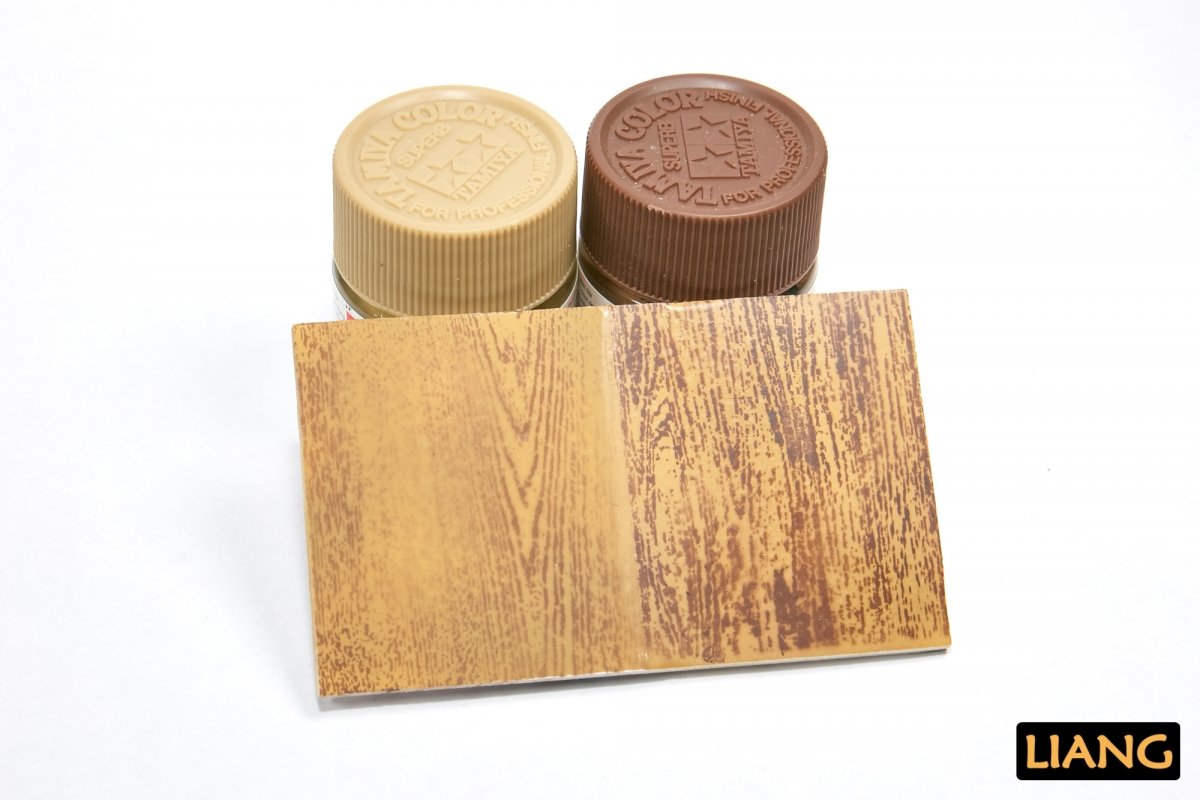 Liang 0304 Airbrush Stencil Wood Texture 4 – zdjęcie 4