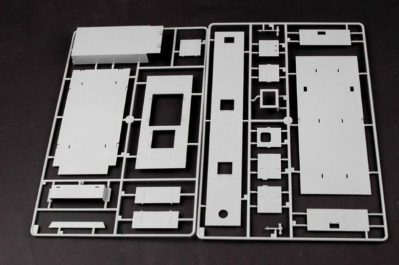 Trumpeter 00219 German Panzerlok BR57 Armoured Locomotive 1/35 – immagine 3